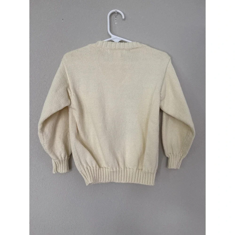 The Beaufort Bonnet Company‎ Cream Sweater w/ Dog Lab Golden Toddler Boy Sz 3T